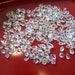 Diamond Quartz crystal Clearance Sale 80% off - Tiny stones - herkimer diamond type Pakistan water clear double terminated raw rough natural