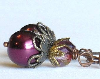April Wine Pearl Earrings