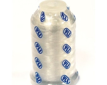 20% off thru 7/10 YLI Wonder INVISIBLE 100 Percent nylon thread~CLEAR-1500 yards-.004 mm thick-very thin