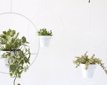 Mid Century Inspired Hanging Plant Holder