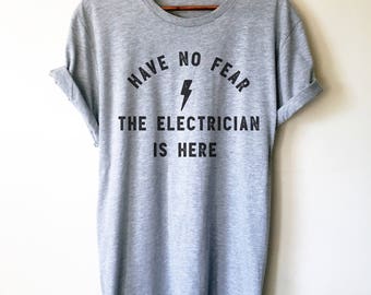 T-shirt "Keep Calm Electrician Spark" - Adulte, Marque Fruit Of The Loom - Neuf Sans étiquettes