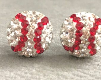 Baseball Earrings