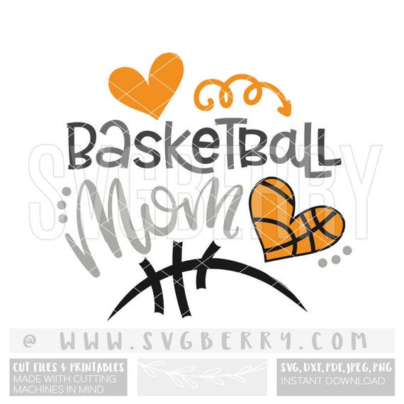 Download Basketball Mom SVG / Basketball Mom Shirt Tshirt / Basketball