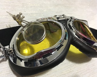 Customized Holtzmann Style Goggles with Magnifiers