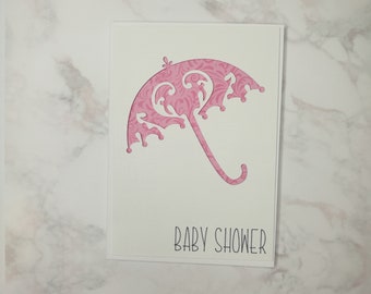 Baby Shower Umbrella Card