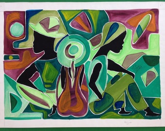 Jamaica watercolor 14"x20"