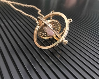 Harry Potter Hermoines Time Turner Inspired Necklace