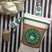 Coffee Starbucks inspired planner clips paper clip Eclp Erin Condren Happy Planner FILO Kikki K plum stickers inserts tassel