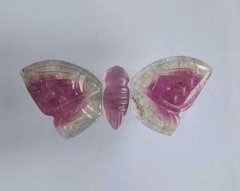 Tourmaline Carved Butterfly