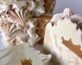 Oatmeal Milk & Honey Artisan Cold Process Soap (Style 2)