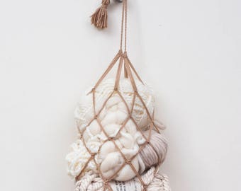 woven bag for yarn