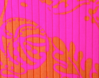 pop pink seaesta dobby cotton fabric square 18"x18" ~ lilly summer 2015 ~ lilly pulitzer