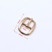 10 Count 19mm Oval Gold Metal Shoe Buckle Dog Collar Buckle for Bag Making