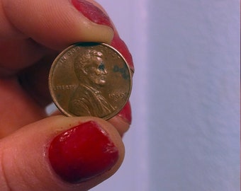 1969 D inscribed Penny