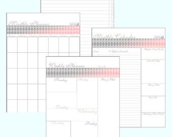 monthly calendar editable template planner printable calendar