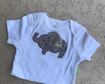 Ellie the Elephant Baby Onesie
