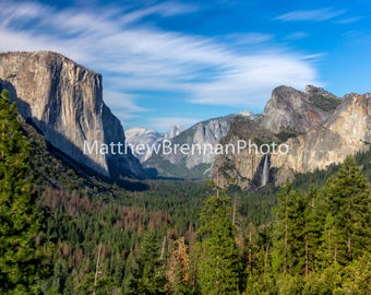 Canvas Photo Art, Yosemite Valley Landscape