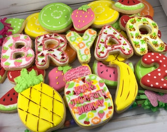Birthday Sugar Cookies
