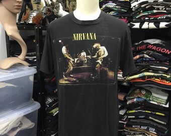 Vintage 90er Jahre Nirvana aus der Muddybanks der Wishkah Grunge Rock Punk Alternative