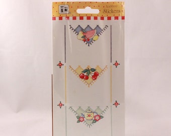 Mary Engelbreit Ink Stickers. 2 Sealed Sheets. Cherries.
