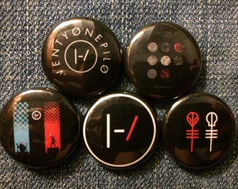 21 Pilots | 1" Button Pinbacks