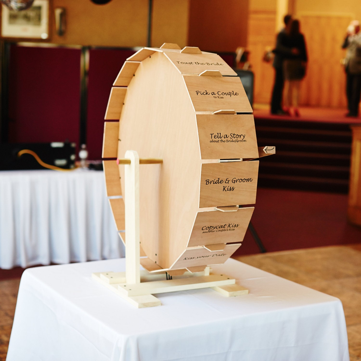 A Wedding Wheel to Share the Love