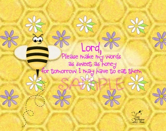 Folded Note Card Set - Sweet as Honey