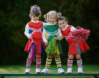 Little Cheerleader Outfit Pick your Colors