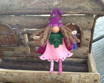 Pink and Violet Flower Pixie