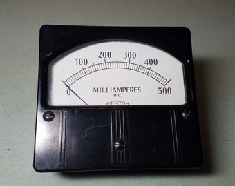 Weston Milliamperes meter