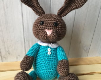Bunny Plush Toy - Stuffed Animal - Easter Basket Stuffers - Stuffed Toy - Toddler Toy - Easter Gift - Easter Bunny