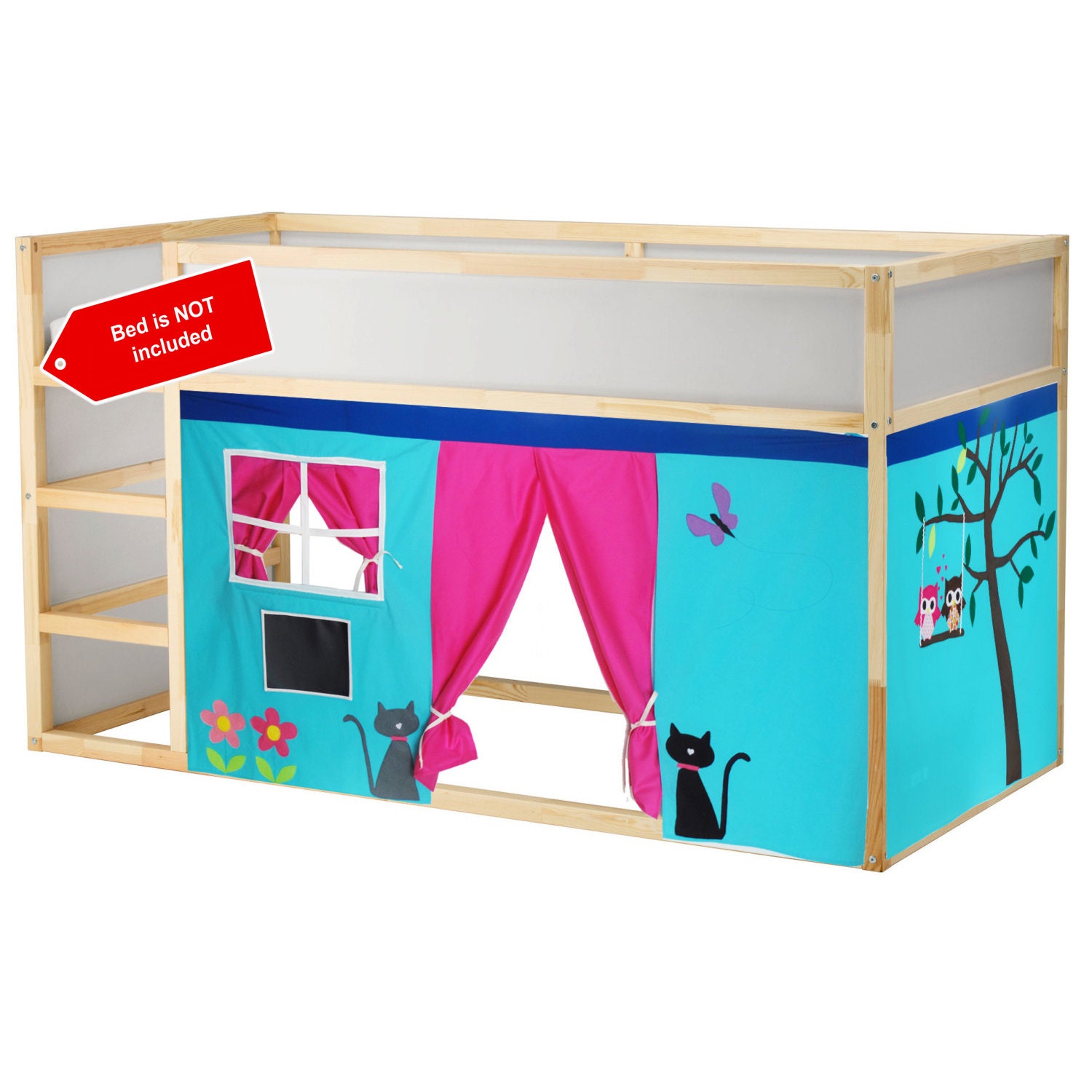 Owl Bed Bed tent Loft bed curtain free design and colors