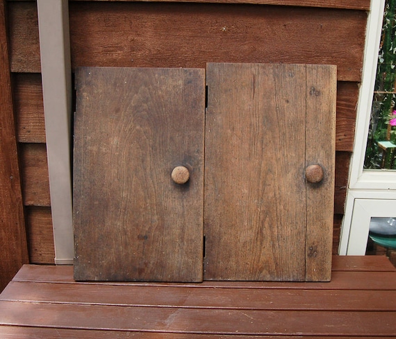 Antique Walnut Cupboard Doors Vintage Wood Doors DIY Cabinet Like this item? - Antique Walnut Cupboard Doors Vintage Wood Doors DIY Cabinet