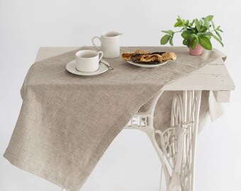 SAMPLESSALE! Natural Linen Color Table Runner, Long Table Runner, Linen Table Runner, Natural Linen, Flax, Wedding Table Runner