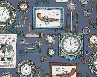 A Ghastlie Duel Potion Blue 8592B - By Alexander Henry 100% Quilters Cotton Available in Yards, Half Yards and Fat Quarters