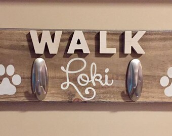 Rustic- Dog Walk Sign