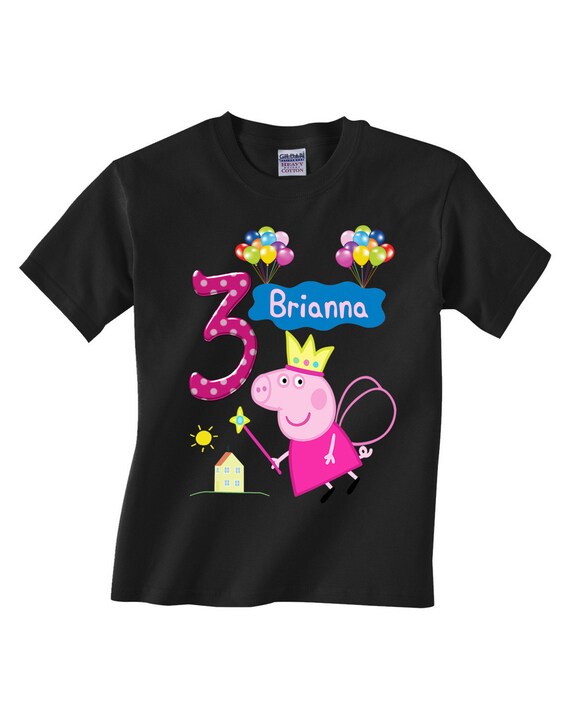 Download Peppa pig Birthday Shirt Custom personalized shirts for all