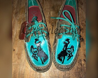Custom Tooled Twisted X Mocs