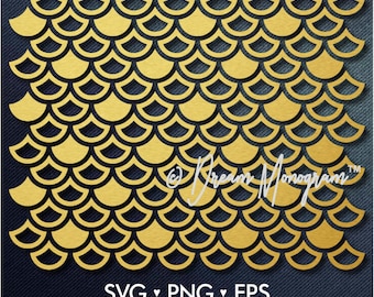 Free Free 280 Individual Mermaid Scales Svg SVG PNG EPS DXF File