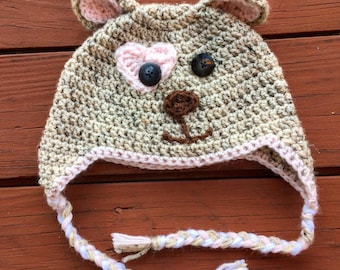 Crochet Puppy Dog Hat