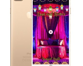 Sangeet/Mehndi Indian Wedding SnapChat Filter