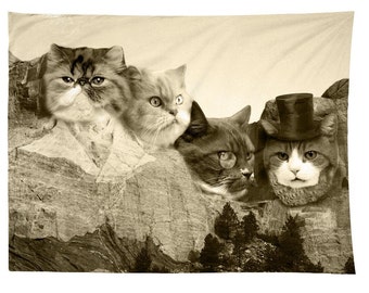 Meowmore, Cat Mount Rushmore, Tapestry