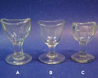 Glass Eyewash Cups TWO Available