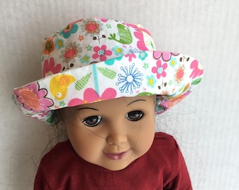 Hat fits 18" dolls such as American girl