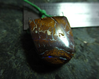 Super Sale! Koroit Boulder Opal Bead - Australian Boulder Drilled - Bead #20