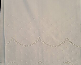 27" X 46" Vintage Linen Hand or Bath Towel