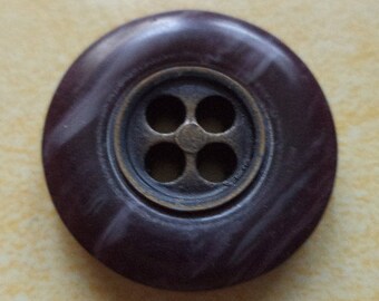 10 buttons violet grey 20mm (2548) button