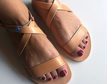 Women's Sandals, Greek Leather Sandals, Strappy Sandals, Roman Sandals, Ancient Sandals, Handmade Sandals, Greek Sandals, Made in Greece