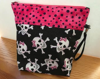Project Bag, Knitting/Crochet Bag, Holds-Anything Bag, Purses Bag, Lightly Padded