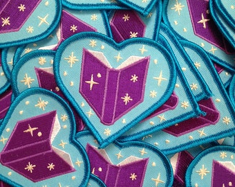 Books Are Magic embroidered patch